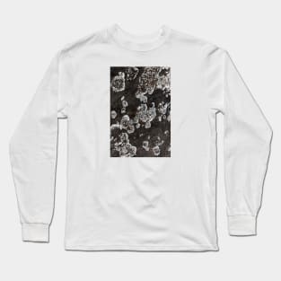 Seaside Fungi Growth On Rock Surface Long Sleeve T-Shirt